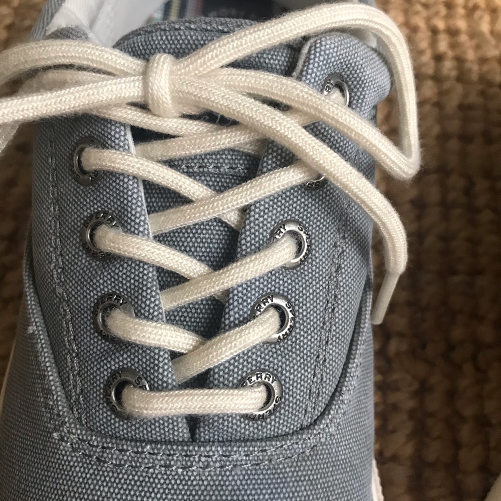 Euc Sperry Striper Sneaker With Memory Foam - image 8